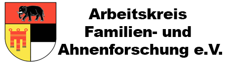 Arbeitskreis Familien-und Ahnenforschung e.V. Geislingen / Steige